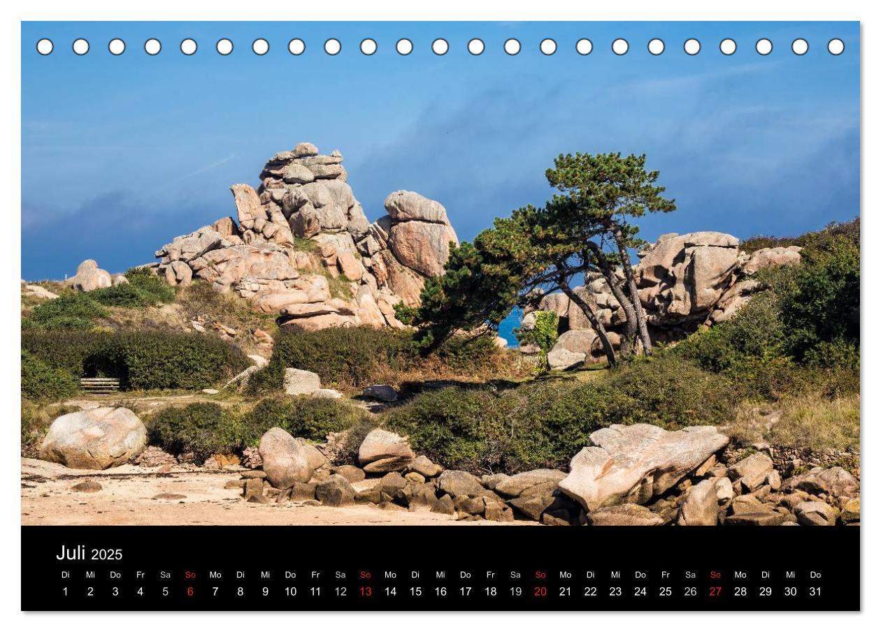 Bild: 9783435653232 | Unterwegs in der Bretagne (Tischkalender 2025 DIN A5 quer),...