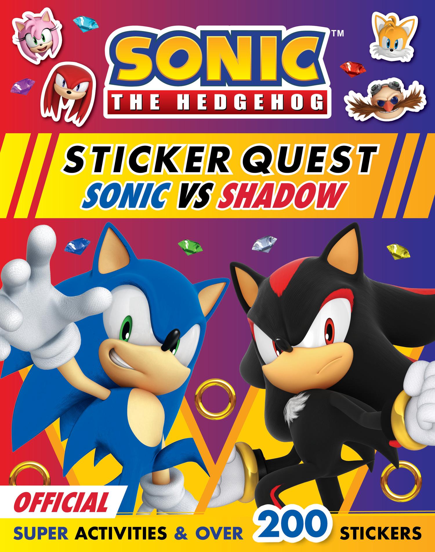 Cover: 9780008680657 | Sonic the Hedgehog Sticker Quest: Sonic vs Shadow | Sonic The Hedgehog