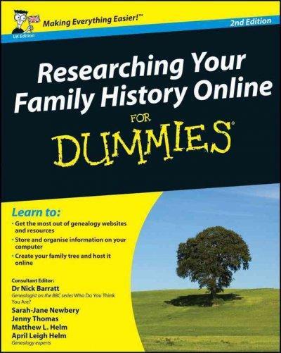 Cover: 9780470745359 | Researching Your Family History Online For Dummies | Barratt (u. a.)