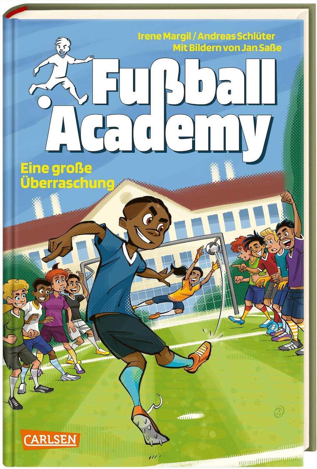 Cover: 9783551652089 | Fußball Academy 3: Eine große Überraschung | Irene Margil (u. a.)