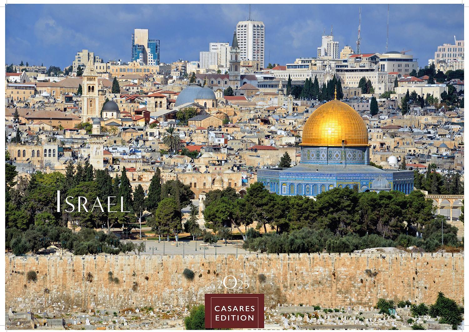 Cover: 9781835240939 | Israel 2025 S 24x35cm | Kalender | 14 S. | Deutsch | 2025