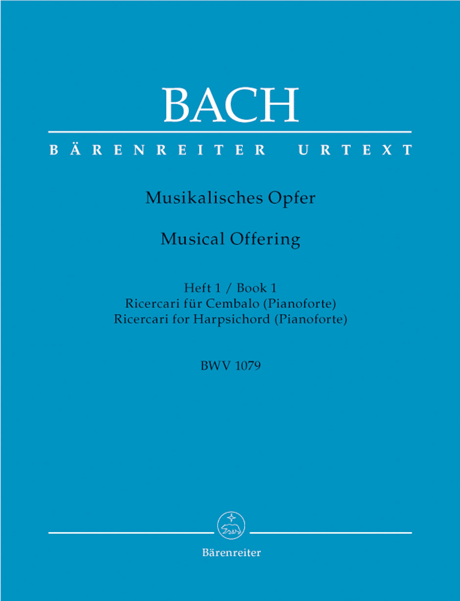 Cover: 9790006465859 | Musical Offering BWV 1079 Book 1 | Volume 1: Ricercari for harpsichord