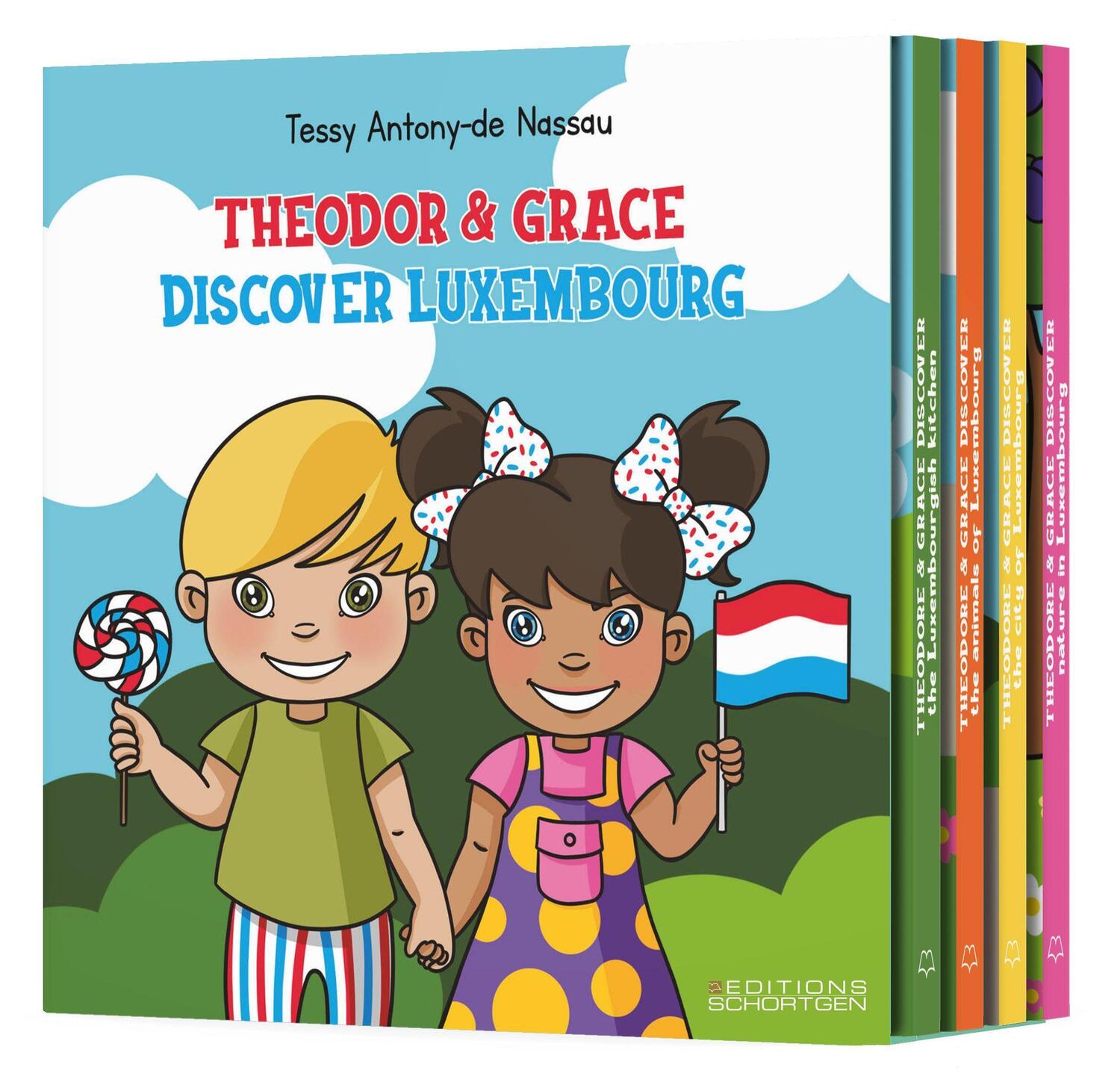Cover: 9782919792542 | Theodor &amp; Grace discover Luxembourg | Tessy Antony de Nassau | Buch