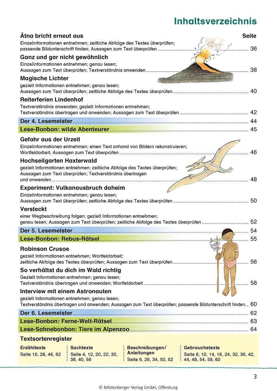 Bild: 9783619441723 | Das Übungsheft Lesen 4 | Sabine Stehr | Broschüre | 64 S. | Deutsch