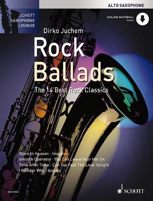 Cover: 9783795748357 | Rock Ballads Alt-Saxophon. Ausgabe mit Online-Audiodatei | Broschüre