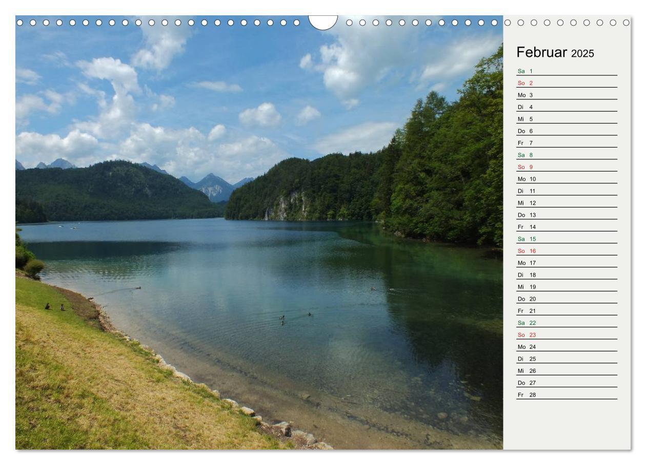 Bild: 9783435668151 | Schwangauer Momente (Wandkalender 2025 DIN A3 quer), CALVENDO...