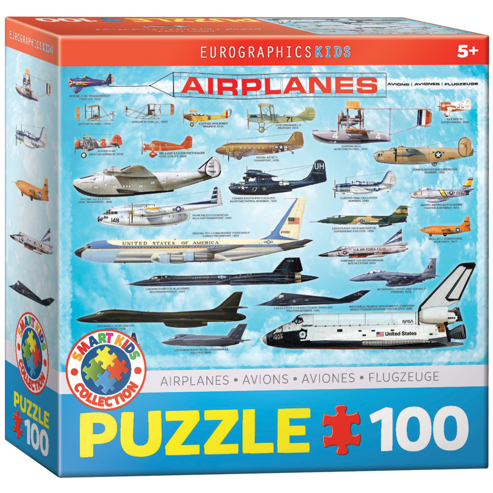 Cover: 628136610865 | Flugzeuge (Puzzle) | Spiel | In Spielebox | 6100-0086 | 2022