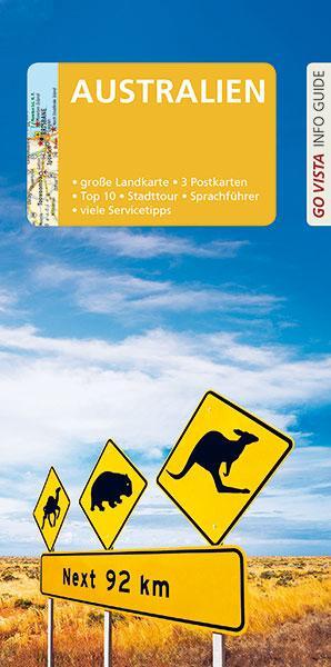 Cover: 9783961414482 | GO VISTA: Reiseführer Australien | Mit Faltkarte und 3 Postkarten