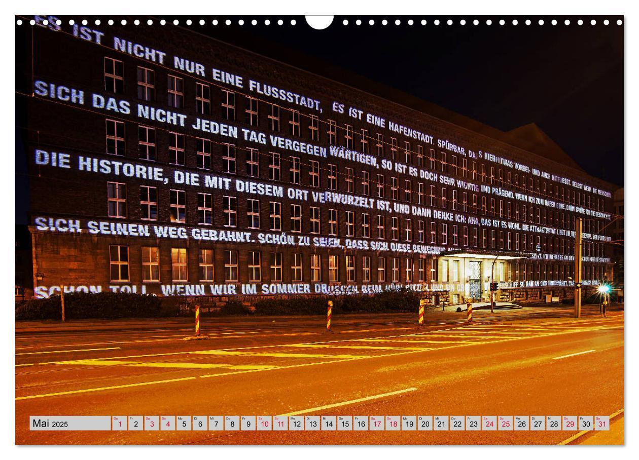 Bild: 9783435419753 | Es wird Nacht in Duisburg (Wandkalender 2025 DIN A3 quer), CALVENDO...