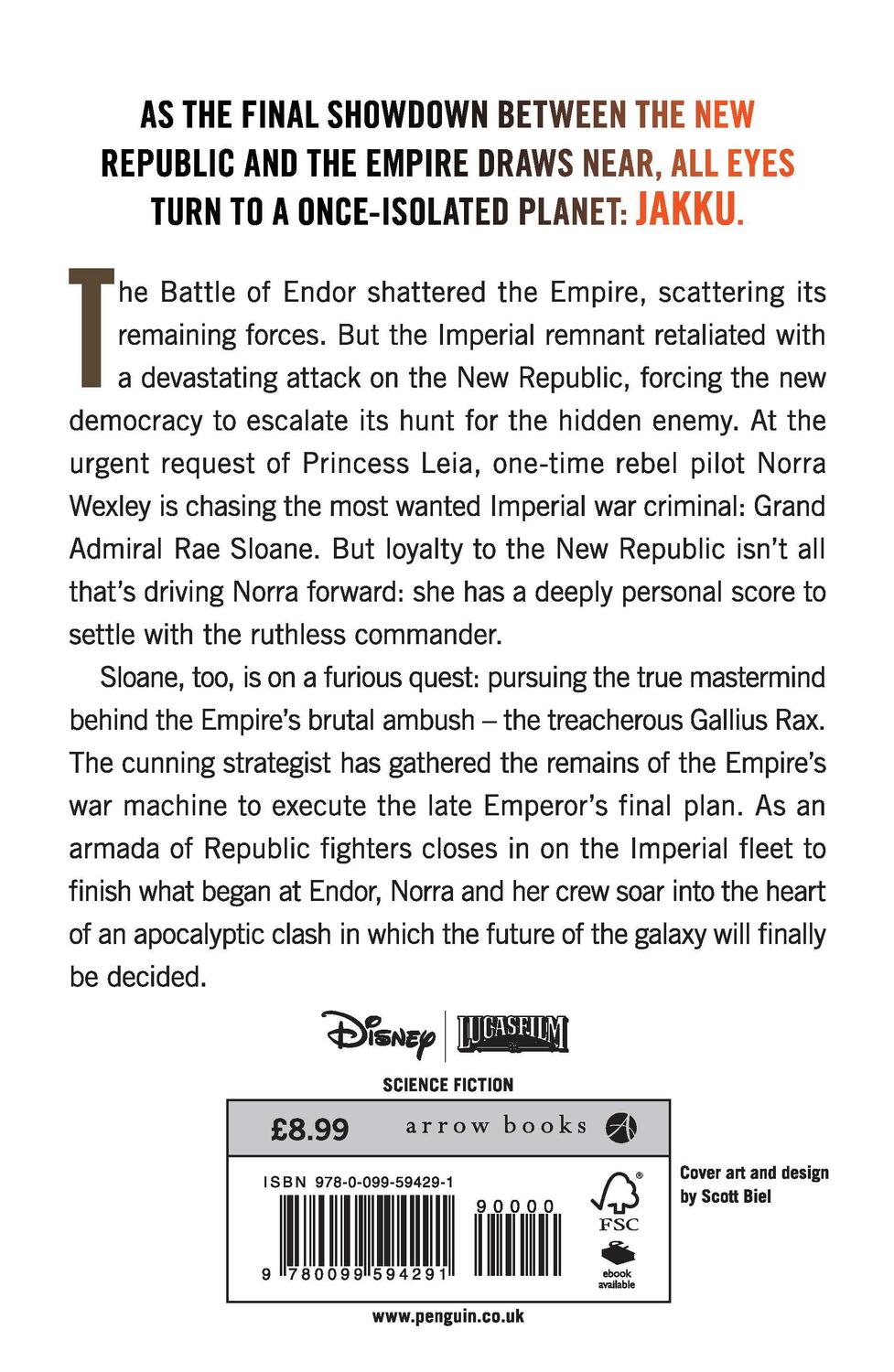 Rückseite: 9780099594291 | Star Wars: Aftermath: Empire's End | Chuck Wendig | Taschenbuch | 2017