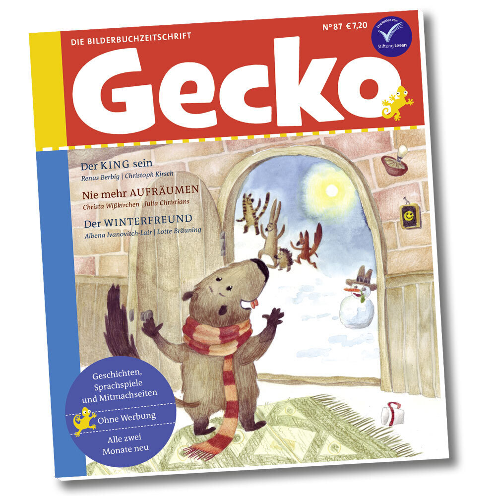 Cover: 9783940675866 | Gecko Kinderzeitschrift Band 87 | Die Bilderbuchzeitschrift | Buch