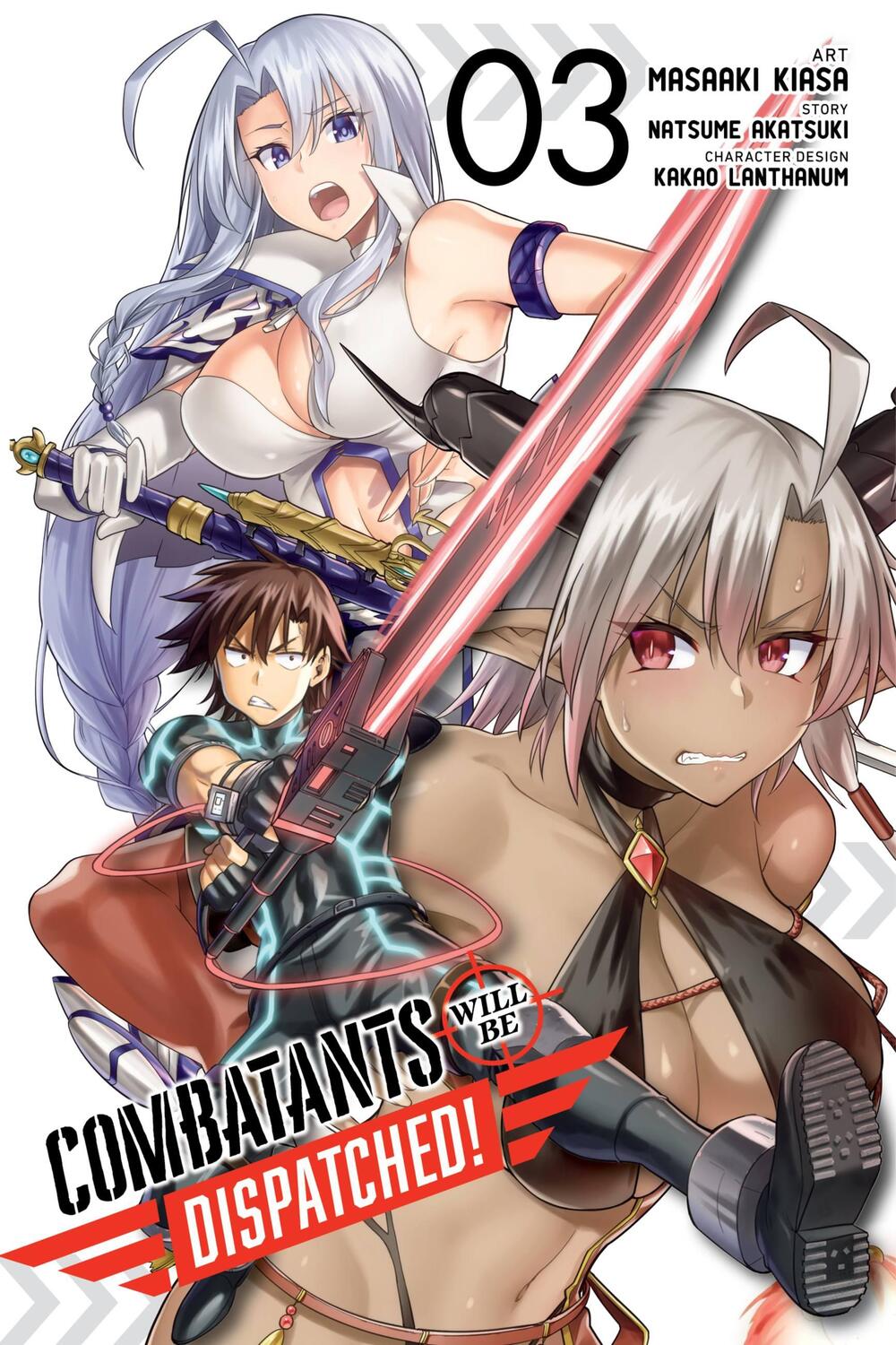 Cover: 9781975313654 | Combatants Will Be Dispatched!, Vol. 3 (manga) | Natsume Akatsuki