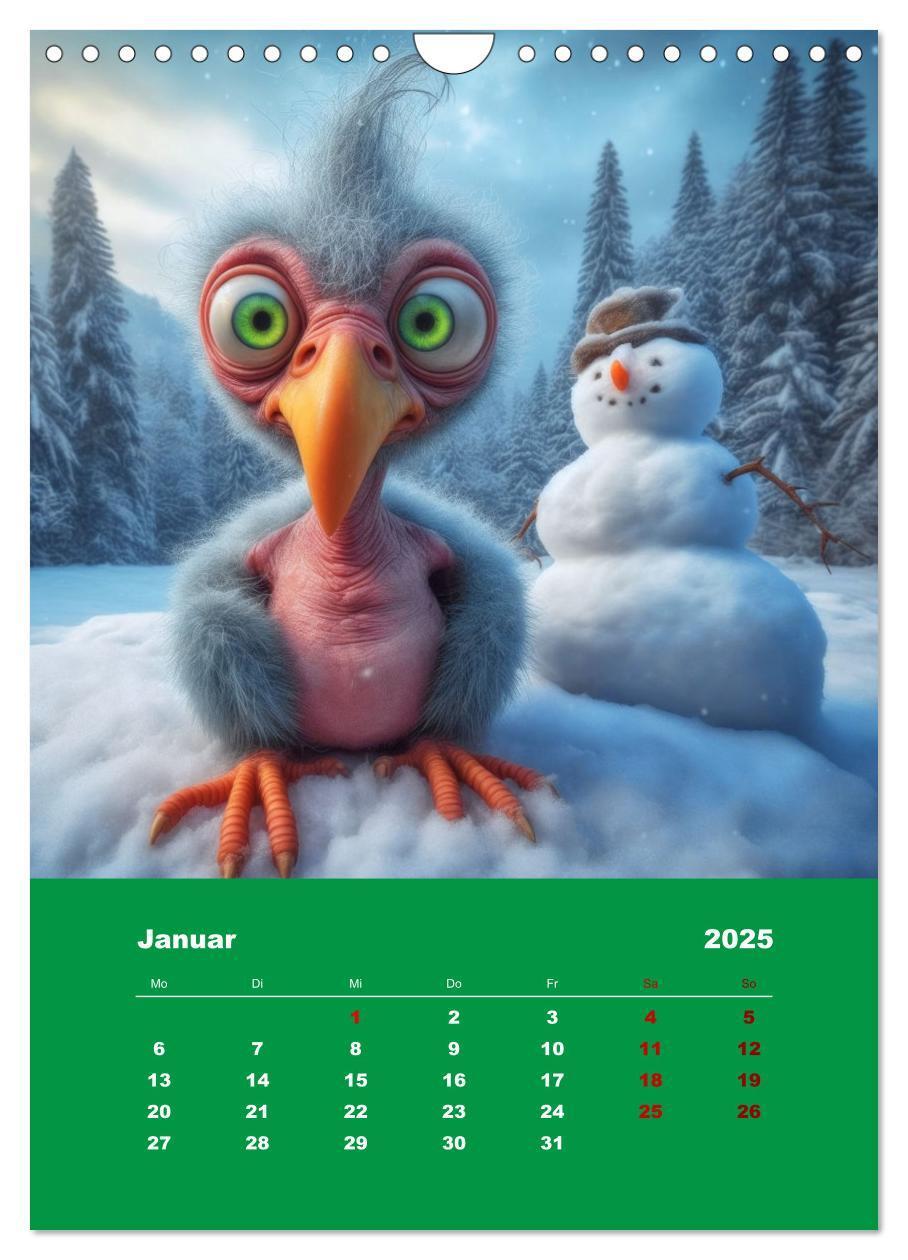 Bild: 9783435844760 | Waldo und Stefler (Wandkalender 2025 DIN A4 hoch), CALVENDO...