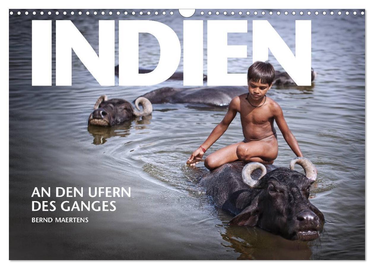 Cover: 9783383460845 | INDIEN An den Ufern des Ganges (Wandkalender 2024 DIN A3 quer),...