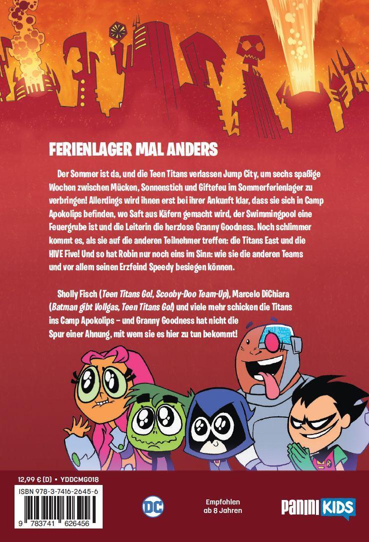 Rückseite: 9783741626456 | Teen Titans Go! Ab ins Zeltlager! | Sholly Fisch (u. a.) | Taschenbuch
