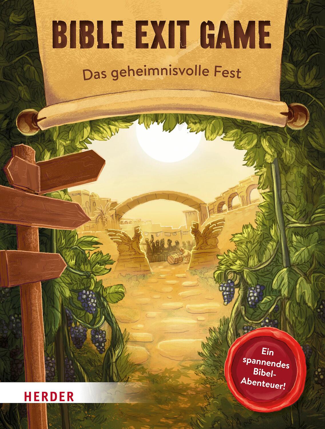 Cover: 9783451715983 | BIBLE EXIT GAME Das geheimnisvolle Fest | Daniel Kunz (u. a.) | Buch
