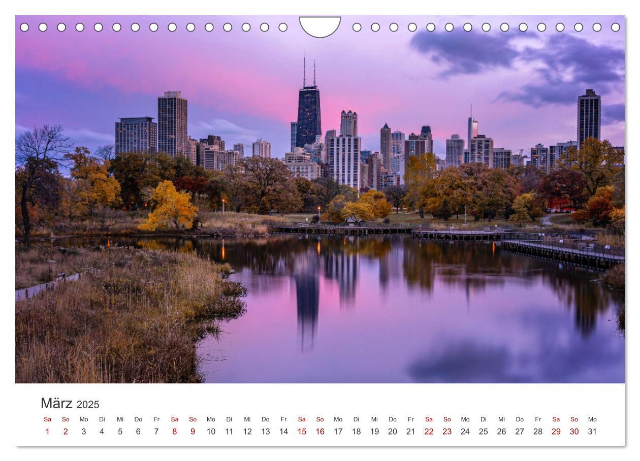 Bild: 9783435060955 | Chicago - Eine einzigartige Stadt. (Wandkalender 2025 DIN A4 quer),...