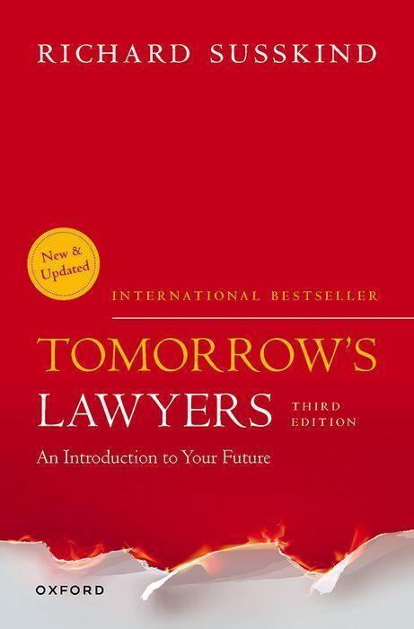 Cover: 9780192864727 | Tomorrow's Lawyers | An Introduction to your Future | Richard Susskind