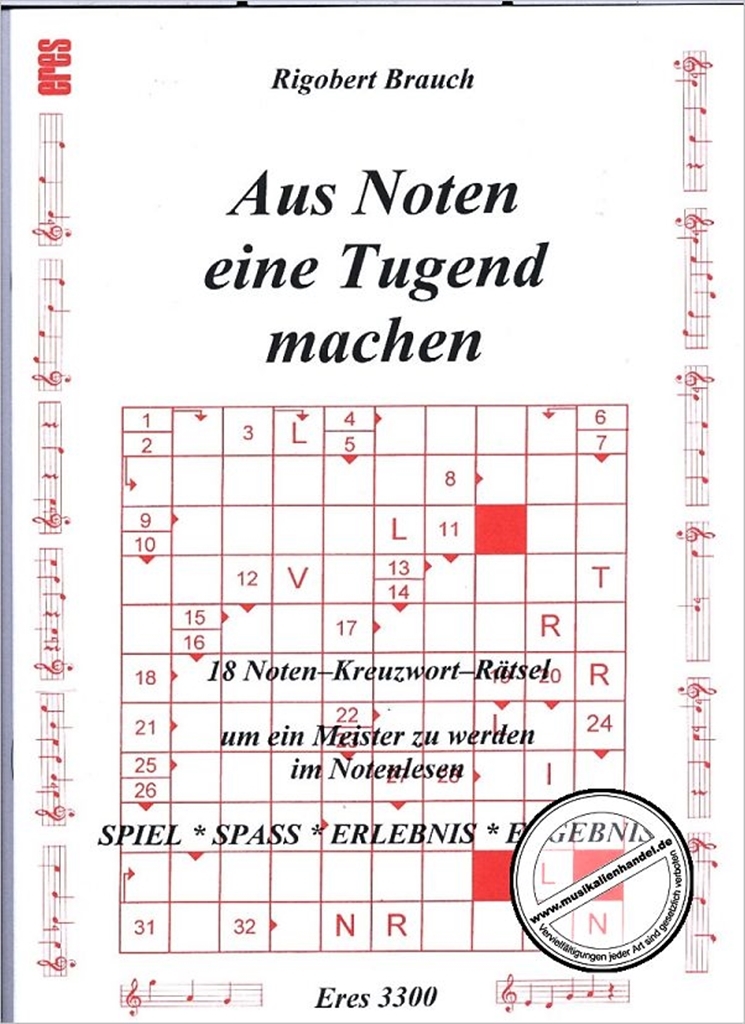 Cover: 4030845033006 | Aus Noten Eine Tugend Machen | Brauch Rigobert | Buch | Edition Eres