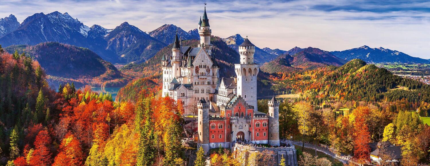 Bild: 4005556151615 | Schloss in Bayern. Panorama Puzzle 1000 Teile | Spiel | Deutsch | 2018
