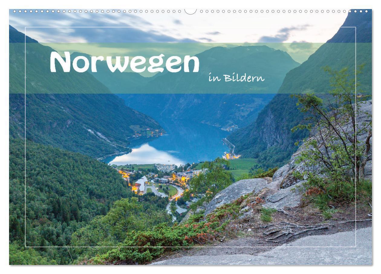 Cover: 9783675506480 | Norwegen in Bildern (Wandkalender 2024 DIN A2 quer), CALVENDO...