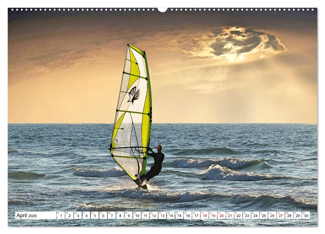 Bild: 9783383923517 | Funsport Windsurfen (Wandkalender 2025 DIN A2 quer), CALVENDO...