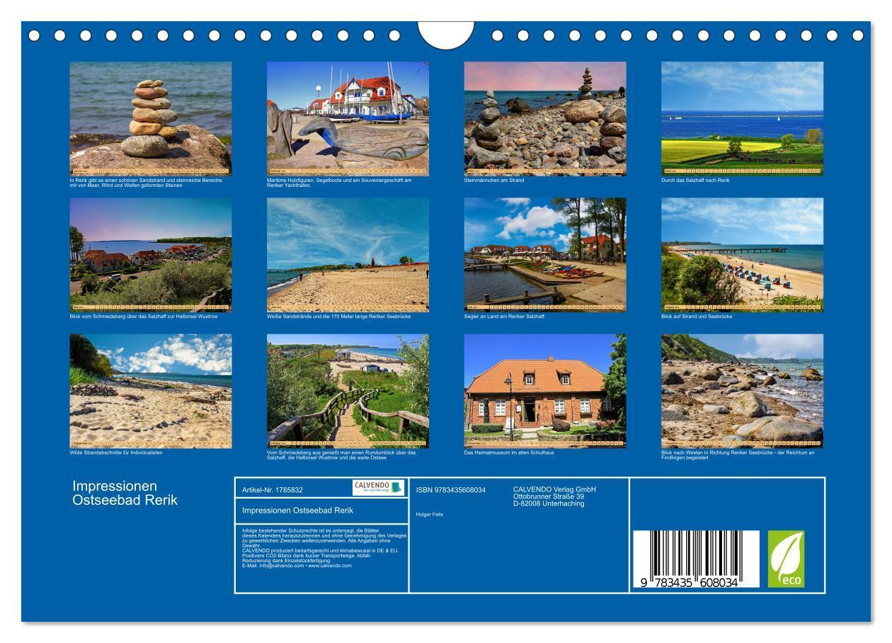 Bild: 9783435608034 | Impressionen Ostseebad Rerik (Wandkalender 2025 DIN A4 quer),...