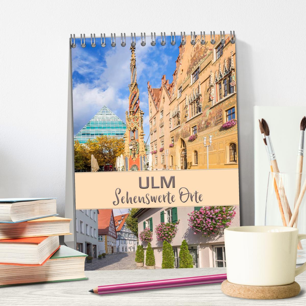 Bild: 9783435954759 | ULM Sehenswerte Orte (Tischkalender 2025 DIN A5 hoch), CALVENDO...