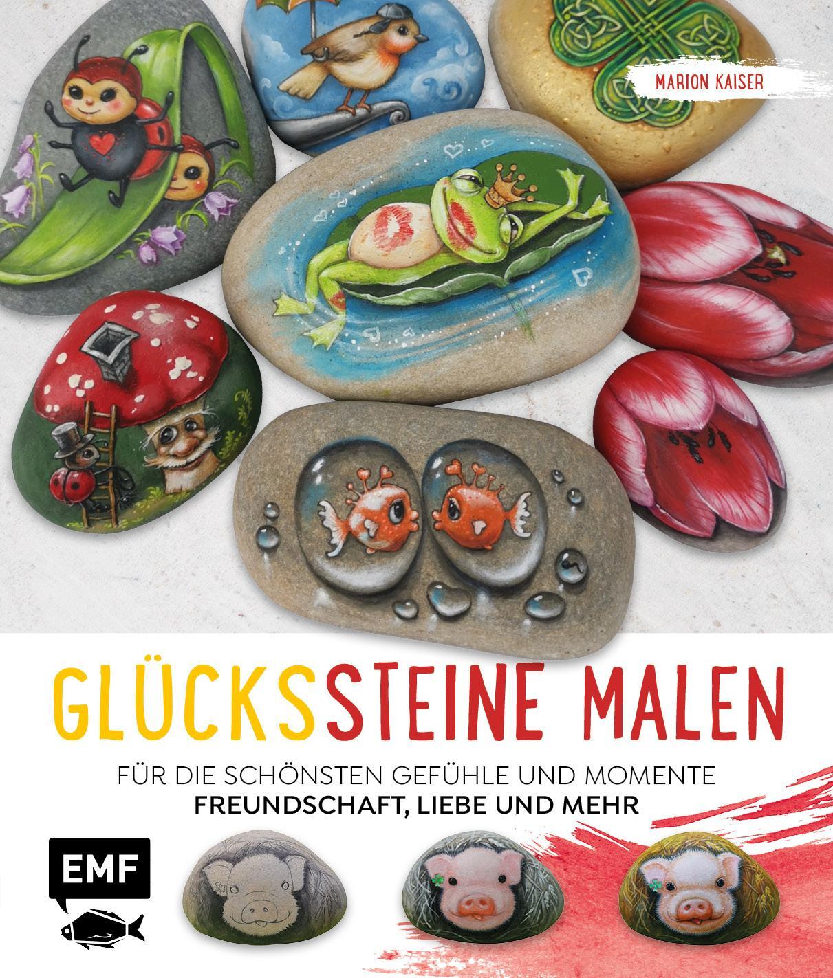 Cover: 9783745906813 | Glückssteine malen | Marion Kaiser | Buch | Deutsch | 2021