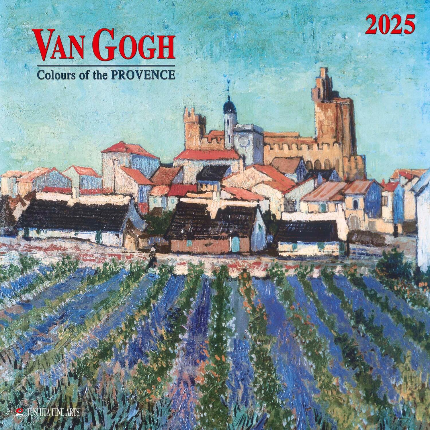 Cover: 9783959294355 | van Gogh - Colours of the Provence 2025 | Kalender 2025 | Kalender