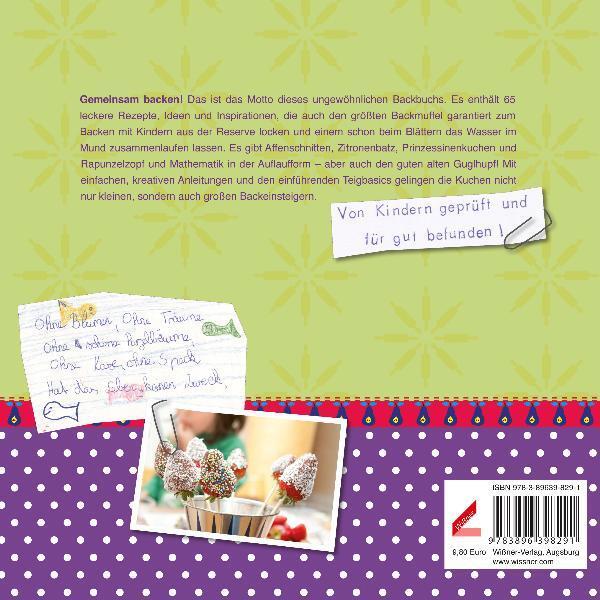 Rückseite: 9783896398291 | Backen für Kinder und mit Kindern | Heidi Hauser (u. a.) | Buch | 2011