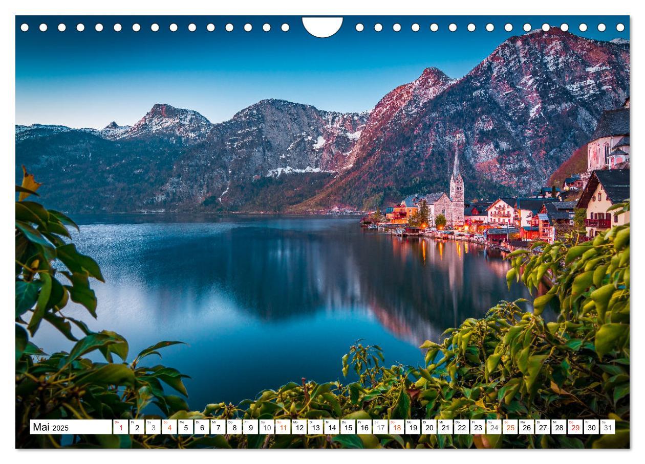 Bild: 9783435210909 | Hallstatt - Impressionen im Frühling (Wandkalender 2025 DIN A4...