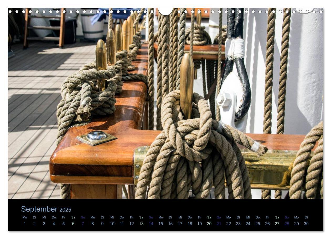 Bild: 9783435571963 | Segelschiffe - Maritime Details (Wandkalender 2025 DIN A3 quer),...