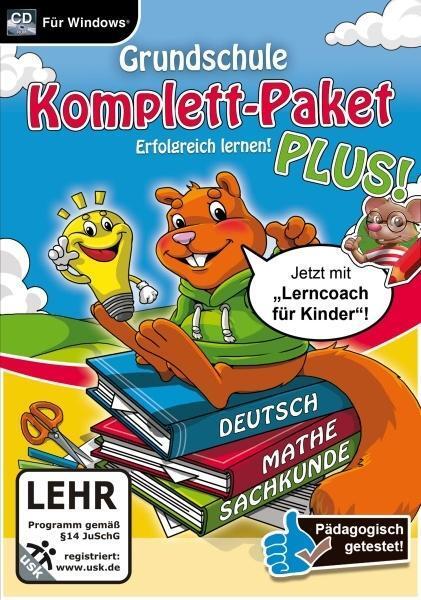 Cover: 4064210191879 | Grundschule Komplettpaket Plus. Für Windows 7/8/10 | CD-ROM | Deutsch