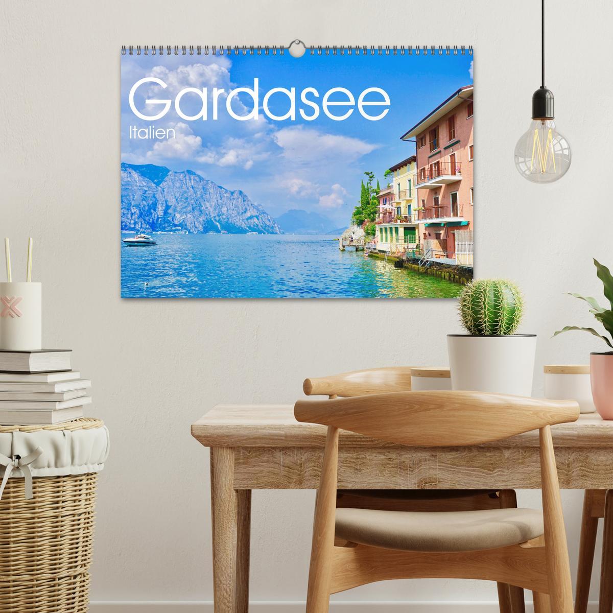 Bild: 9783435097661 | Gardasee, Italien (Wandkalender 2025 DIN A3 quer), CALVENDO...