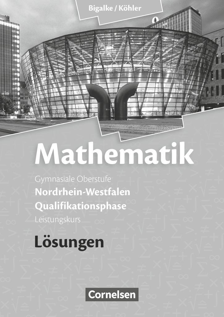 Cover: 9783060419173 | Mathematik Qualifikationsphase Leistungskurs. Lösungen zum...