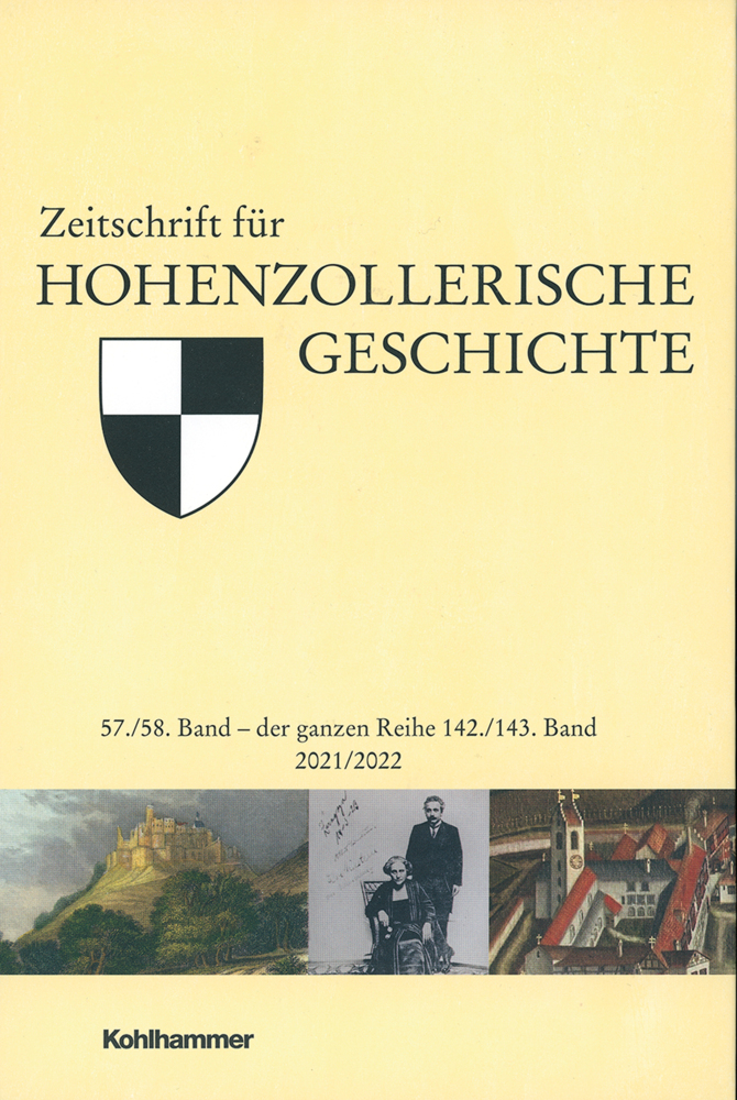 Cover: 9783170427372 | Zeitschrift für Hohenzollerische Geschichte | 57./58. Band 2021/2022