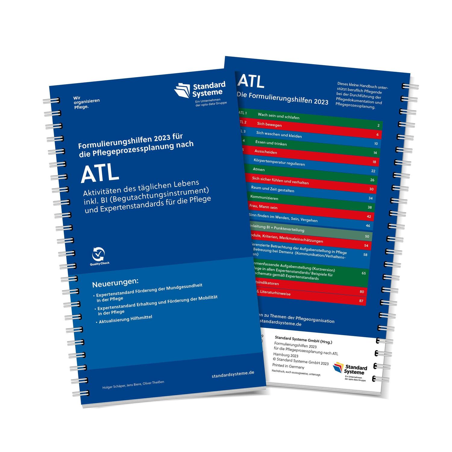 Cover: 9783942671309 | Die Formulierungshilfen für die Pflegeprozessplanung nach ATL | Buch