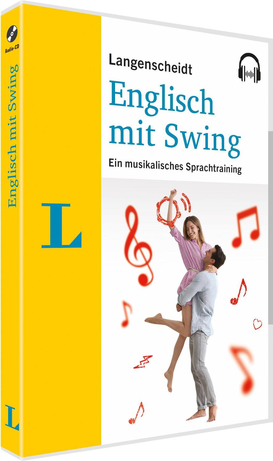 Cover: 9783125634916 | Langenscheidt Englisch mit Swing. Ein musikalisches Sprachtraining