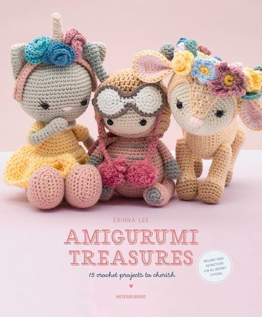 Cover: 9789491643309 | Amigurumi Treasures: 15 Crochet Projects to Cherish | Erinna Lee