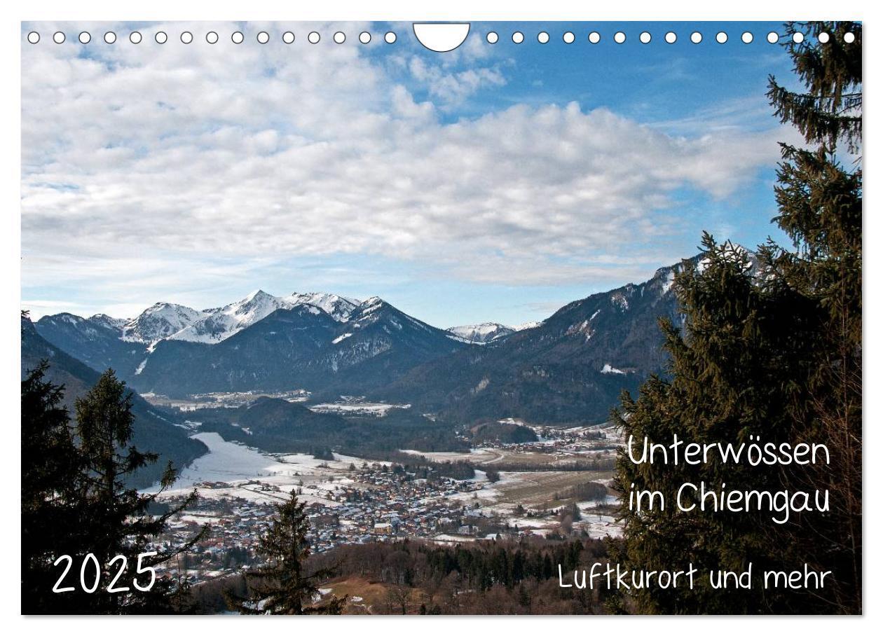 Cover: 9783435828012 | Unterwössen im Chiemgau - Luftkurort und mehr (Wandkalender 2025...
