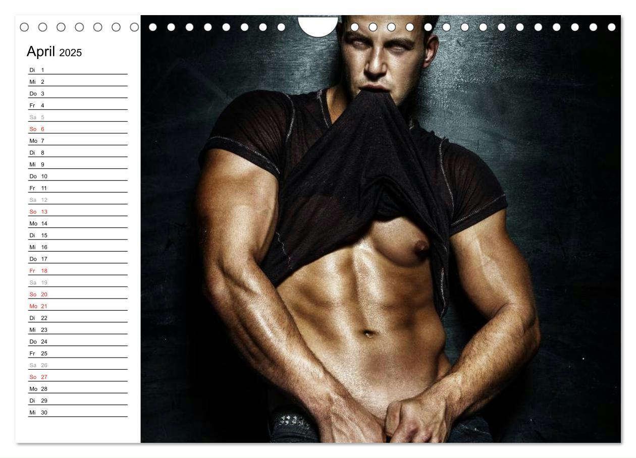 Bild: 9783435699414 | Männer - Maskuline Ästhetik (Wandkalender 2025 DIN A4 quer),...