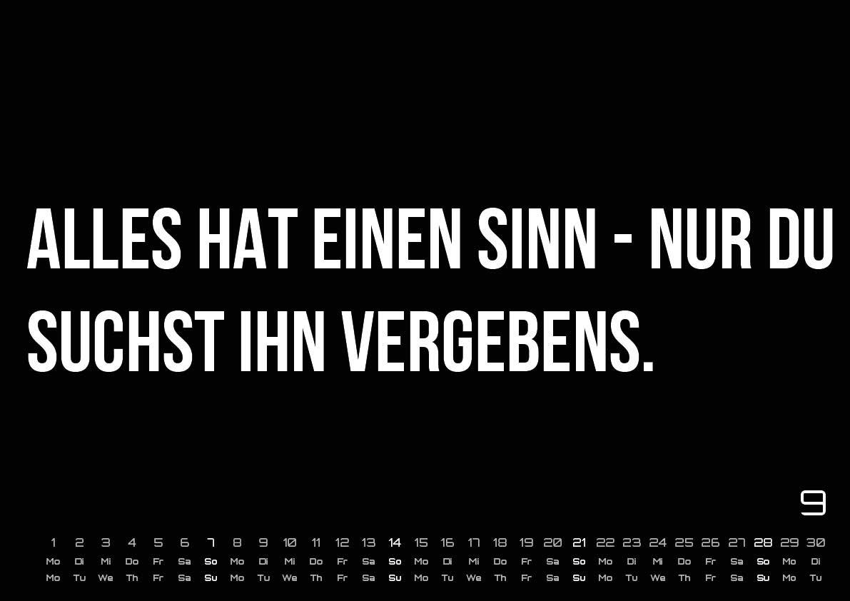 Bild: 9783986735302 | DEMOTIVATION 2025 - dein demotivierender Begleiter - Kalender DIN A3