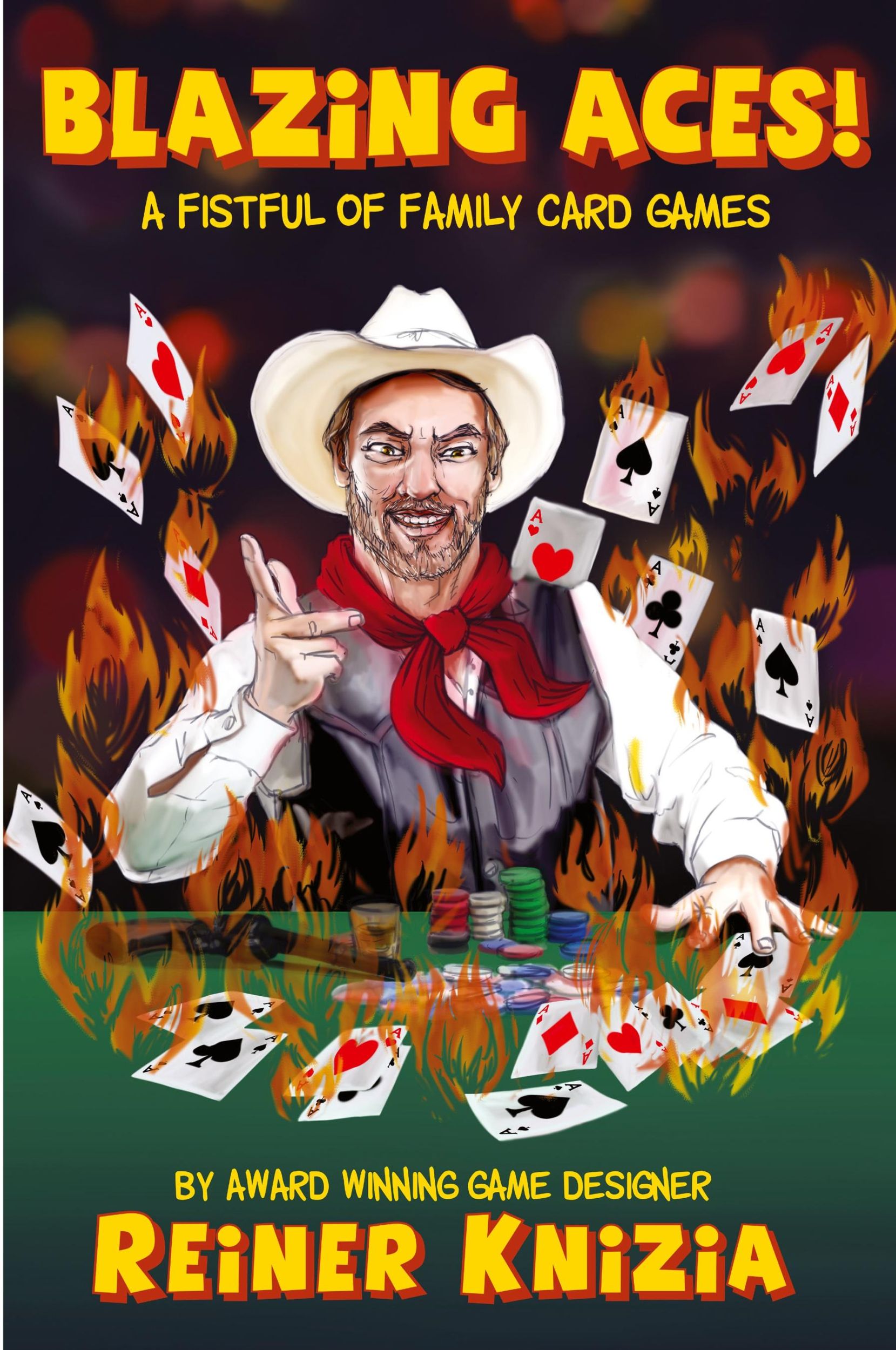 Cover: 9780993688027 | Blazing Aces! | A Fistful of Family Card Games | Reiner Knizia | Buch