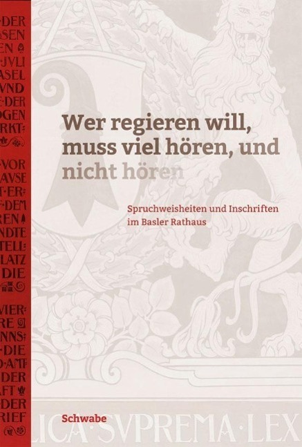 Cover: 9783796533358 | 'Wer regieren will, muss viel hören, und nicht hören' | Buch | 288 S.