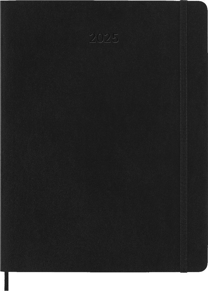 Cover: 8056999270438 | Moleskine 12 Monate Wochen Notizkalender 2025, XL, 1 Wo = 1 Seite,...