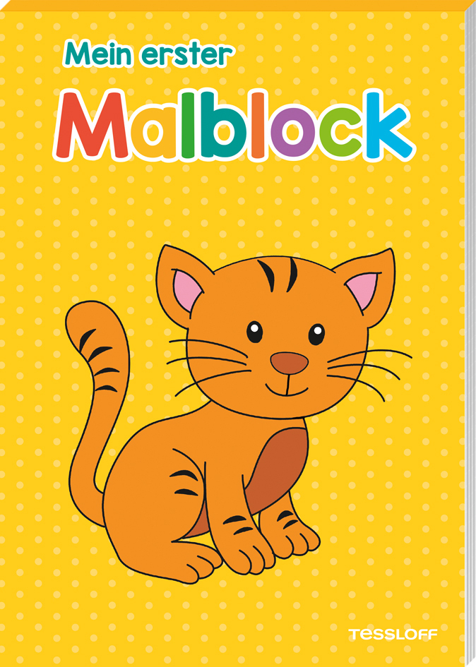 Cover: 9783788640415 | Mein erster Malblock (Katze) | Sandra Schmidt | Taschenbuch | Geblockt