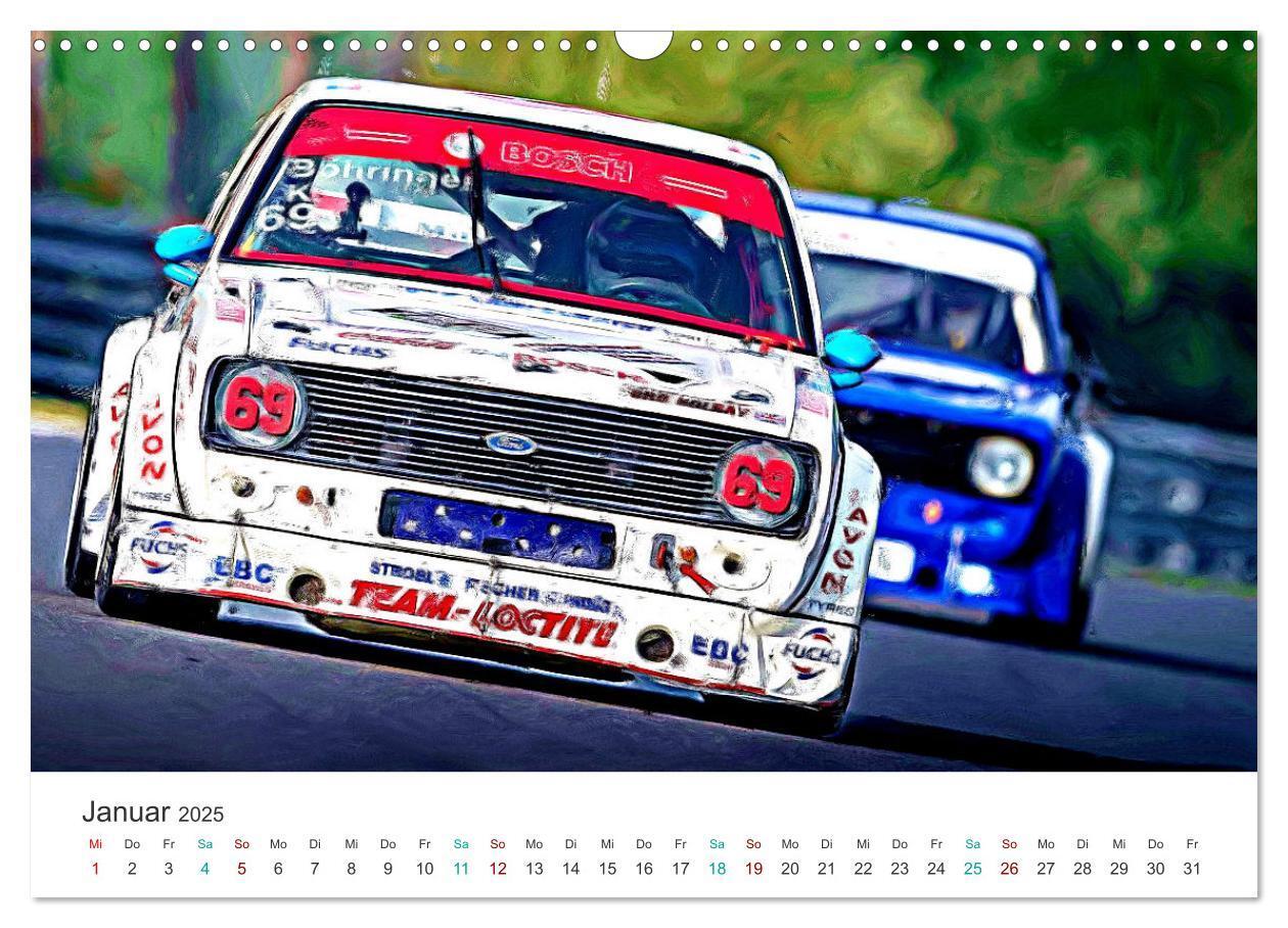 Bild: 9783435044986 | Kultautos - Capri und Escort (Wandkalender 2025 DIN A3 quer),...