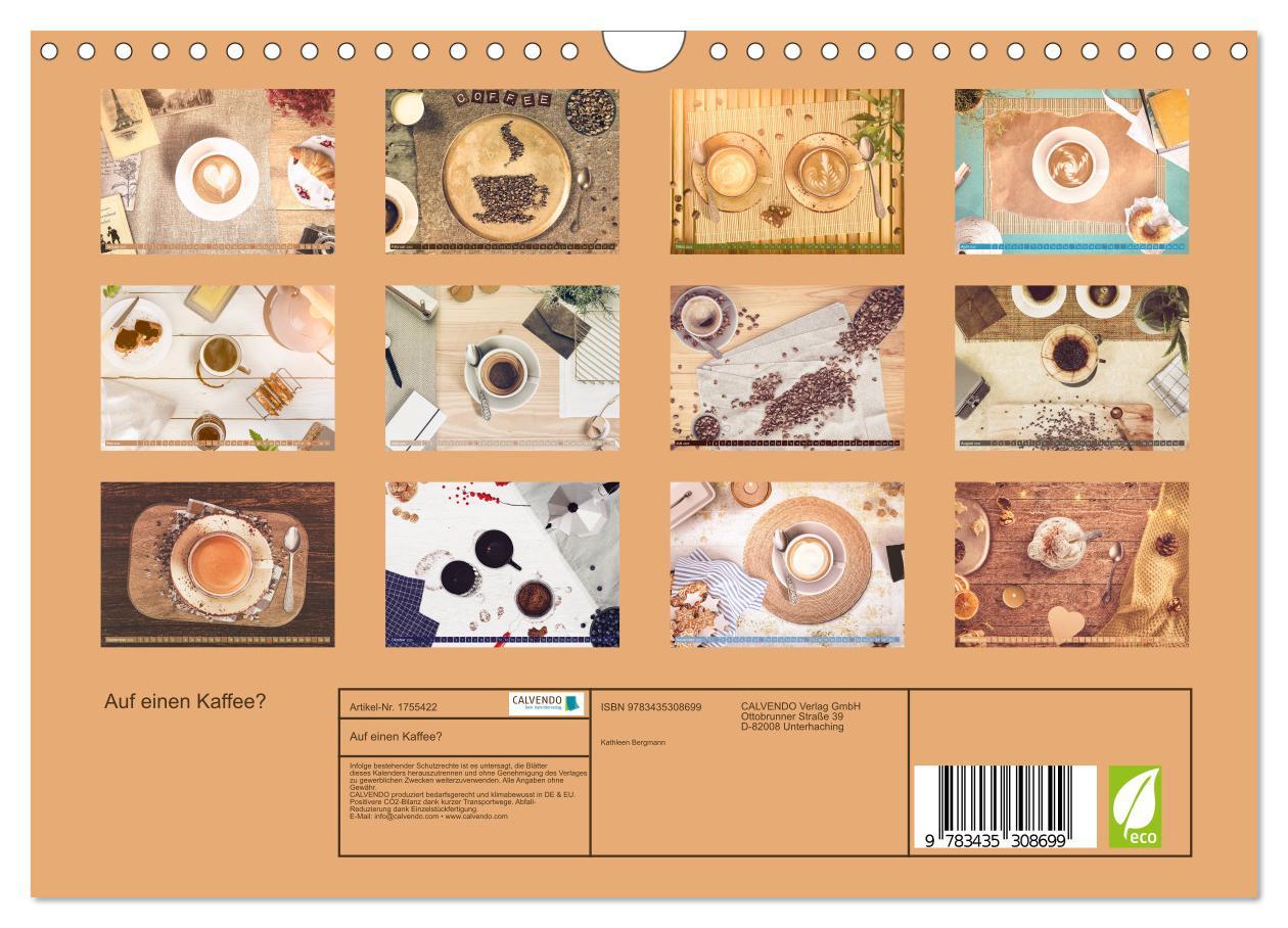 Bild: 9783435308699 | Auf einen Kaffee? (Wandkalender 2025 DIN A4 quer), CALVENDO...