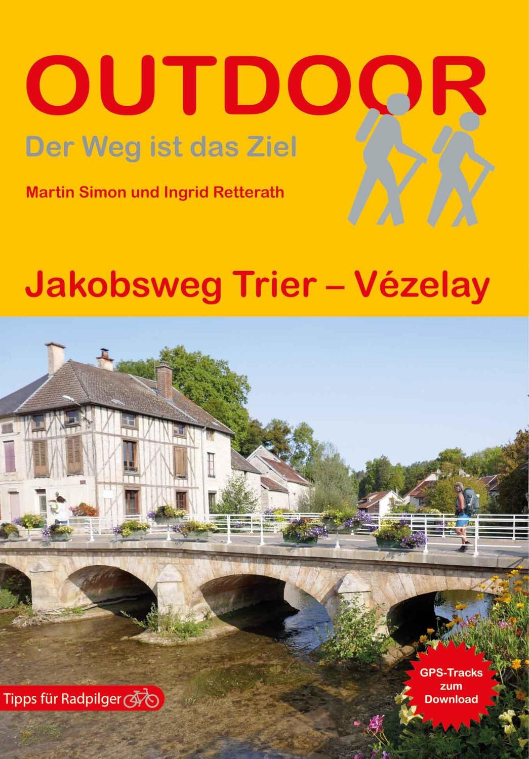 Cover: 9783866866881 | Jakobsweg Trier - Vézelay | Martin Simon (u. a.) | Taschenbuch | 2021